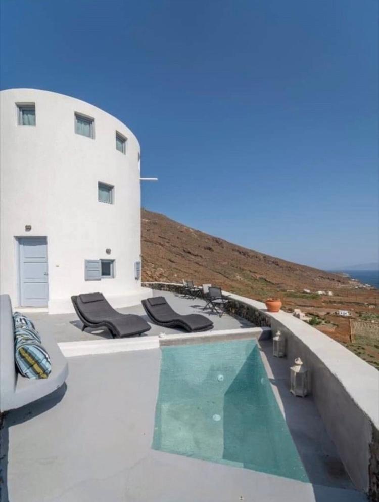 Anemos Windmill Villa Vúrvulosz Kültér fotó