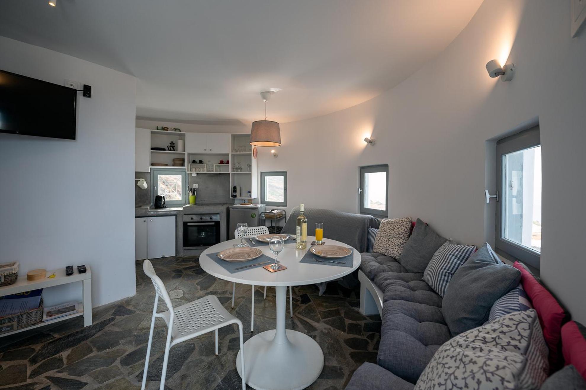 Anemos Windmill Villa Vúrvulosz Kültér fotó